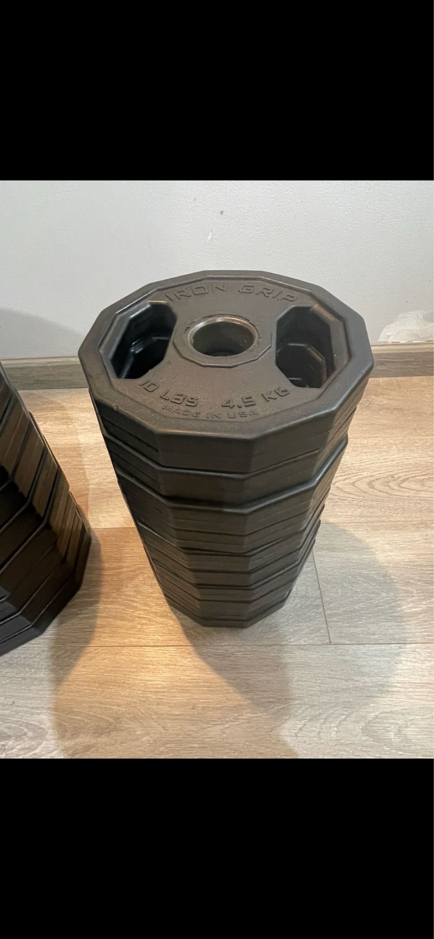 Pre-Owned Iron Grip Urethane Plates For Sale - photo 5