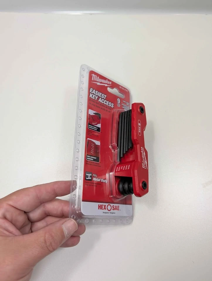 Milwaukee 9-Key SAE Folding Hex Key Set - photo 3