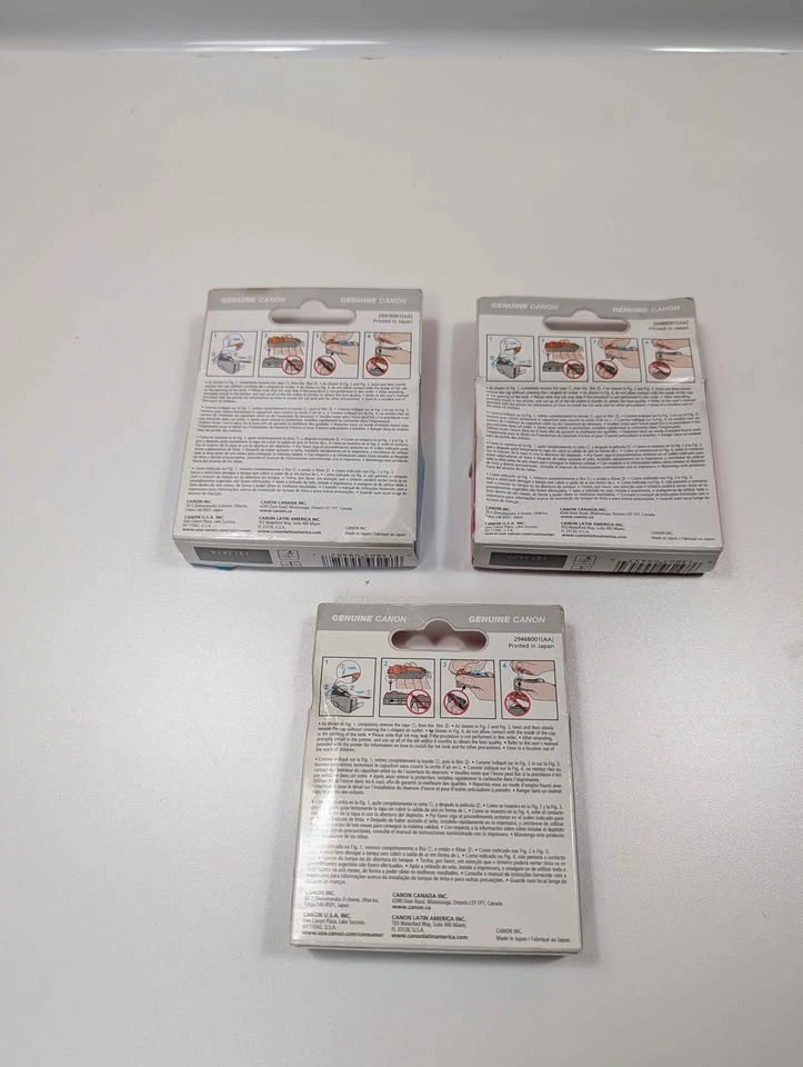 Genuine Canon 221 Ink Cartridges - photo 2