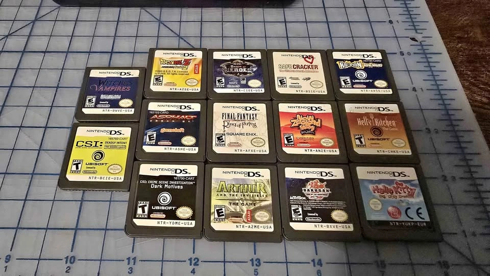 Lot of 14 Nintendo DS Games