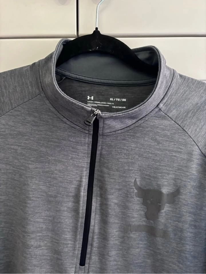 Under Armour Project Rock HeatGear 1/4 Zip Pullover Men’s XL - photo 5