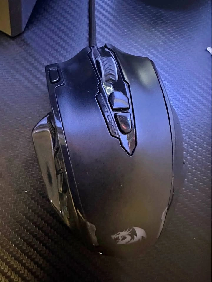 SteelSeries Keyboard and Redragon Impact M908 Gaming Mouse