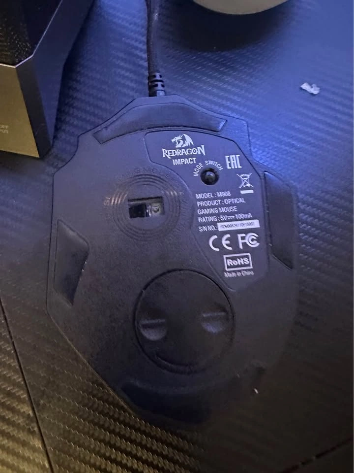 SteelSeries Keyboard and Redragon Impact M908 Gaming Mouse - photo 3
