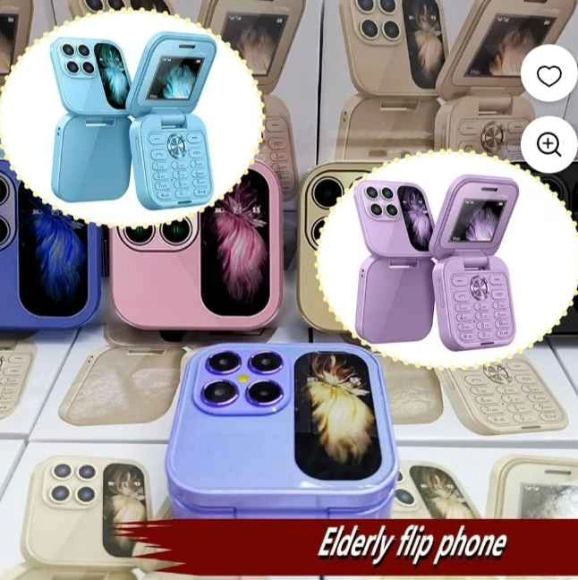 i17 Pro Elderly Flip Phone - photo 2