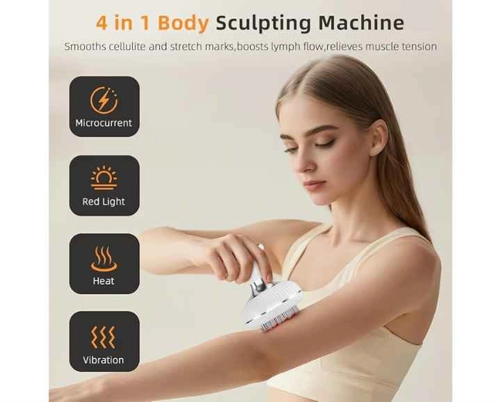 White and Silver 4-in-1 Body Sculpting Machine Massager - photo 3
