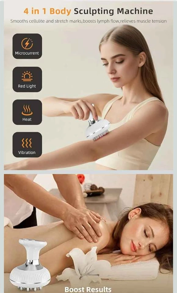 White and Silver 4-in-1 Body Sculpting Machine Massager - photo 4
