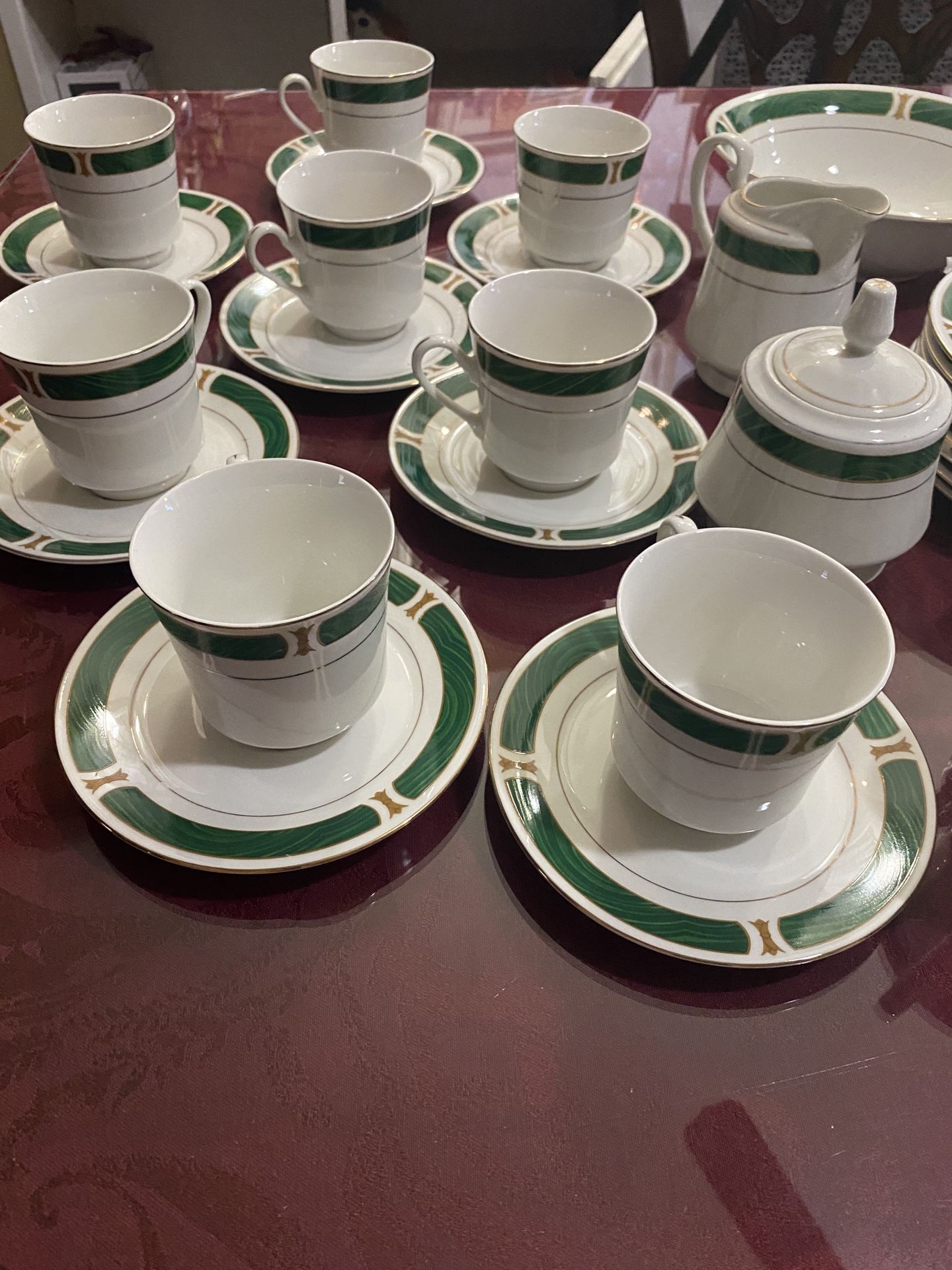 Fine China Dish Set For 8