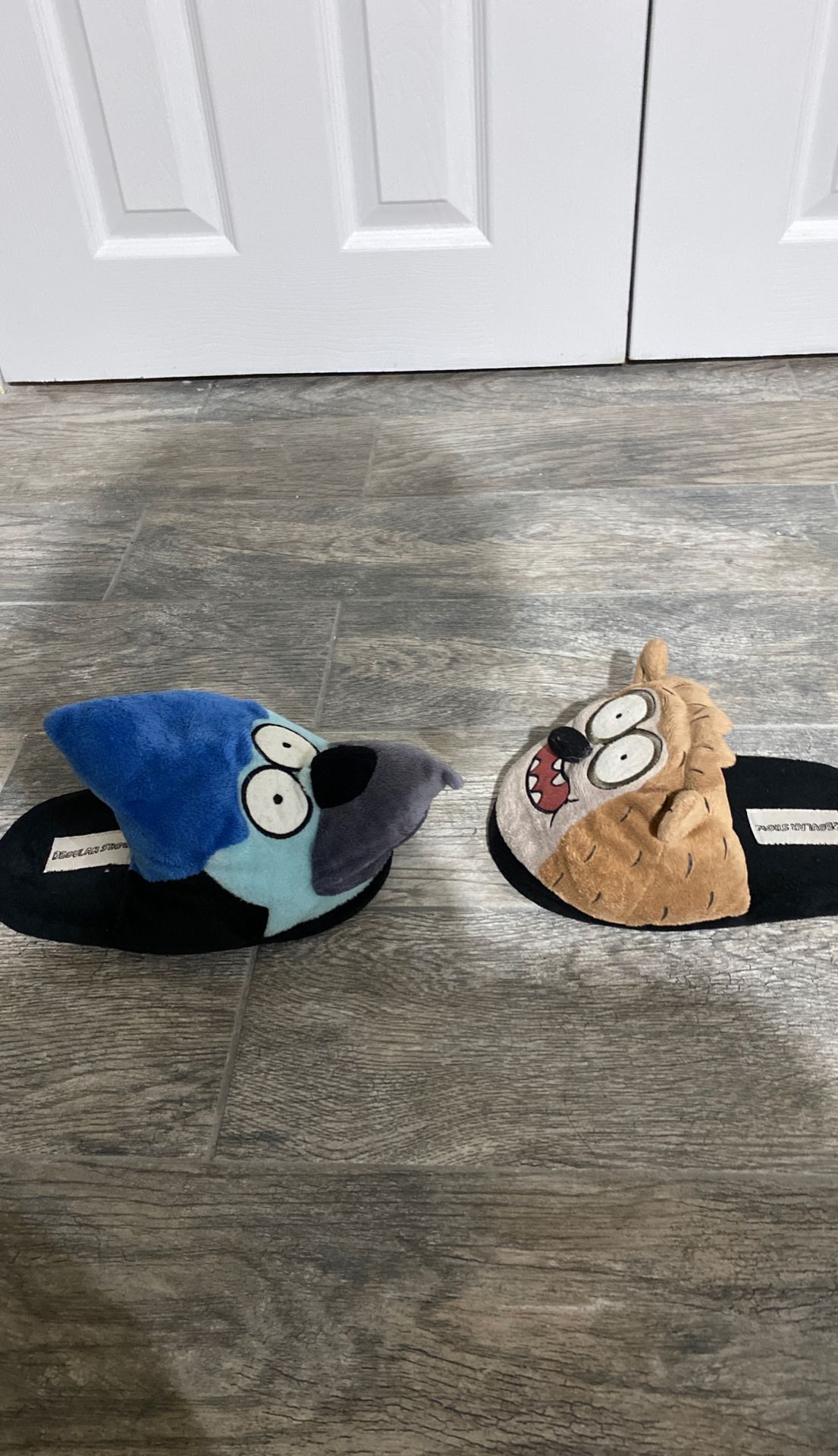 Morty and Rigby show slippers - photo 2