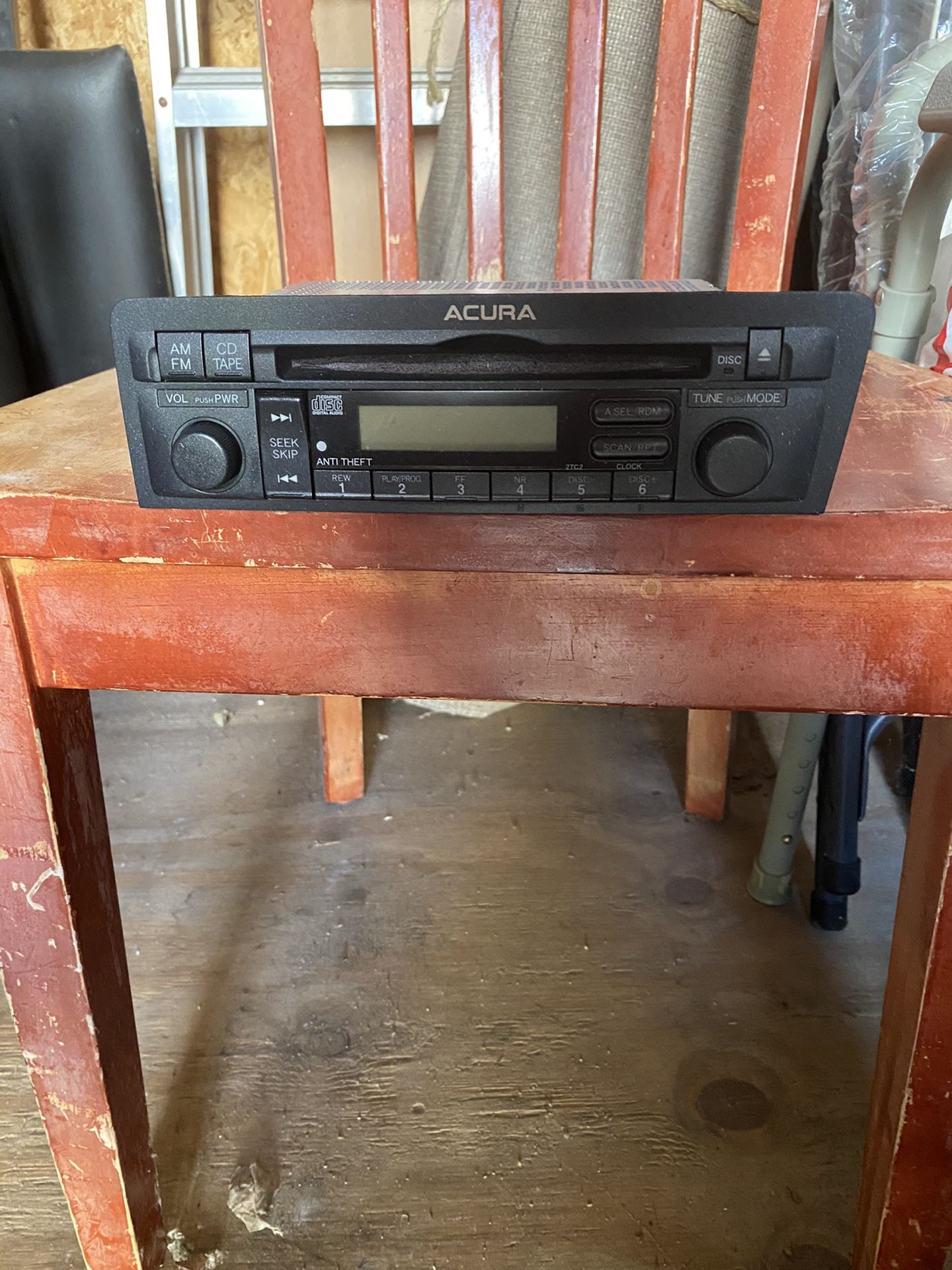 Acura car radio AM/FM and CD - photo 2