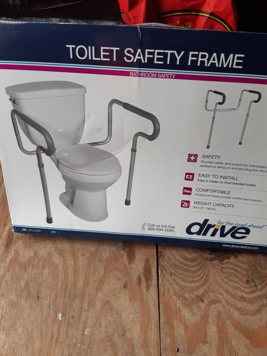 Bathroom safety. Brand name drive. Easy to install