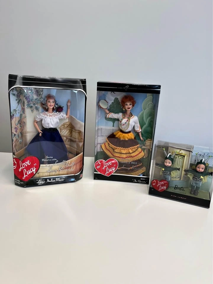 Collectible Barbies I Love Lucy