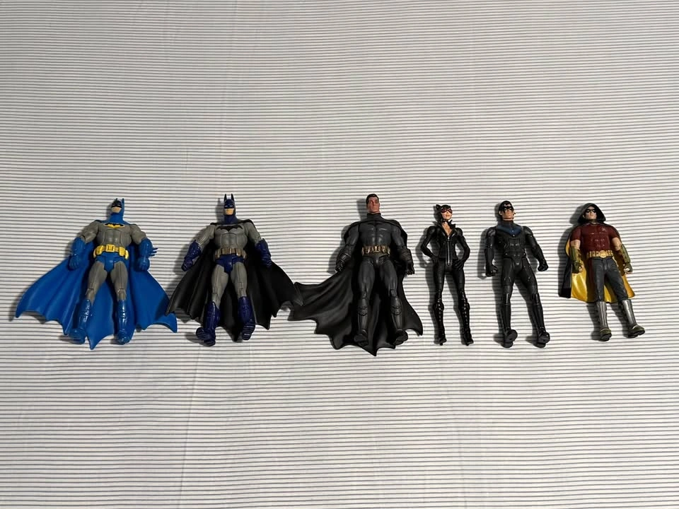 Batman Arkham City Figures Lot DC Direct