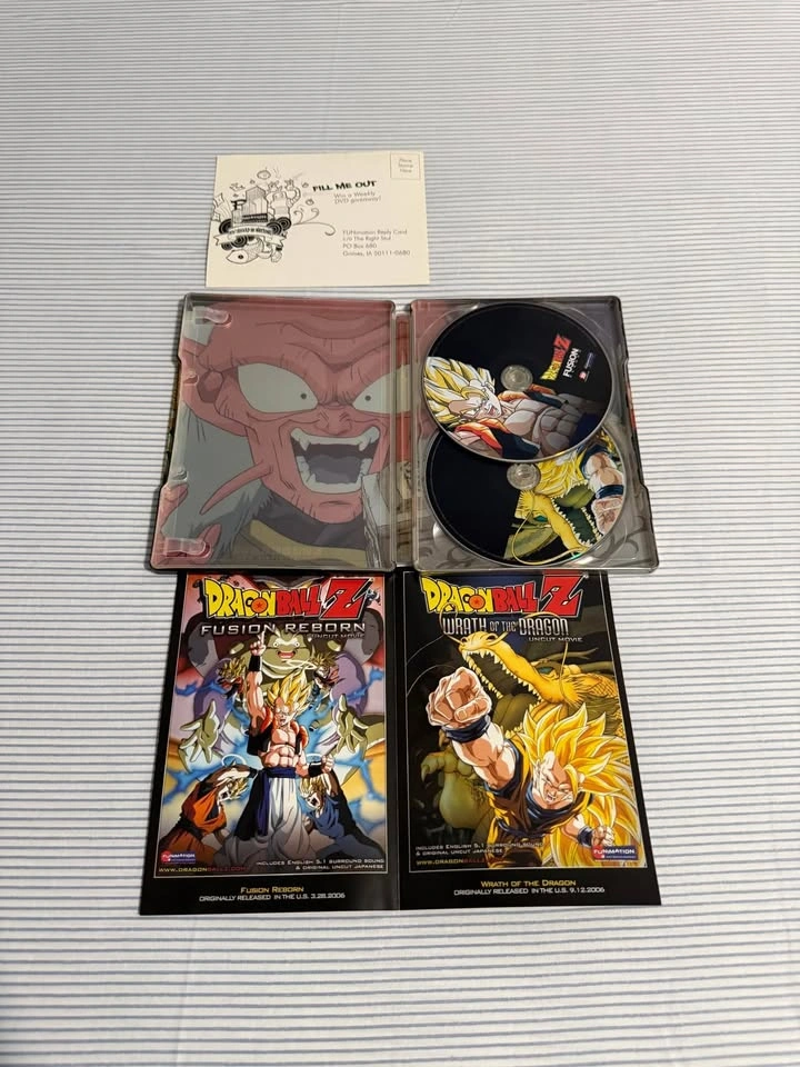 Dragon Ball Z: Fusion Reborn & Wrath of the Dragon Steelbook - photo 2
