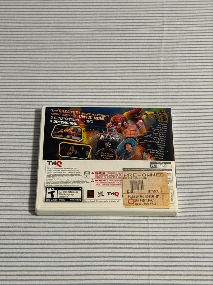 Nintendo 3DS WWE All Stars Game - photo 3