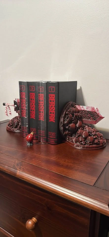 CUSTOM BERSERK BOOK ENDS RARE - photo 4