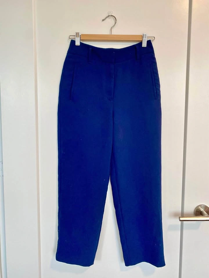 Aritzia Wilfred Navy Blue Pants Size 4