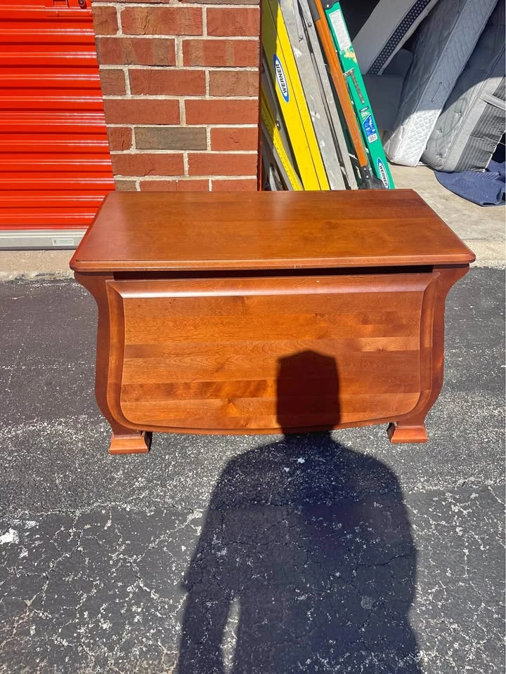 Wood Storage Trunk 36”w x 18”d x 23”h