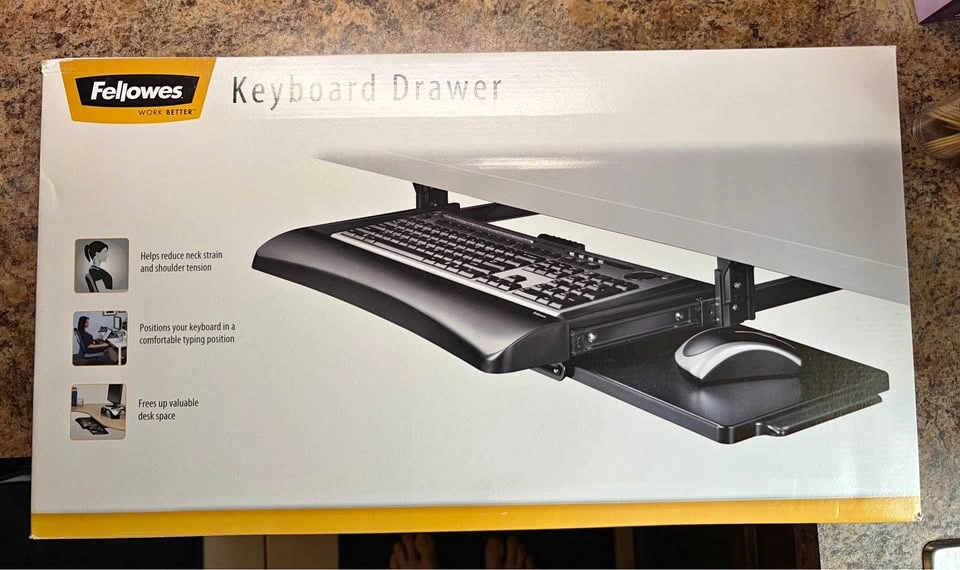 Fellowes Keyboard Drawer (new in box)