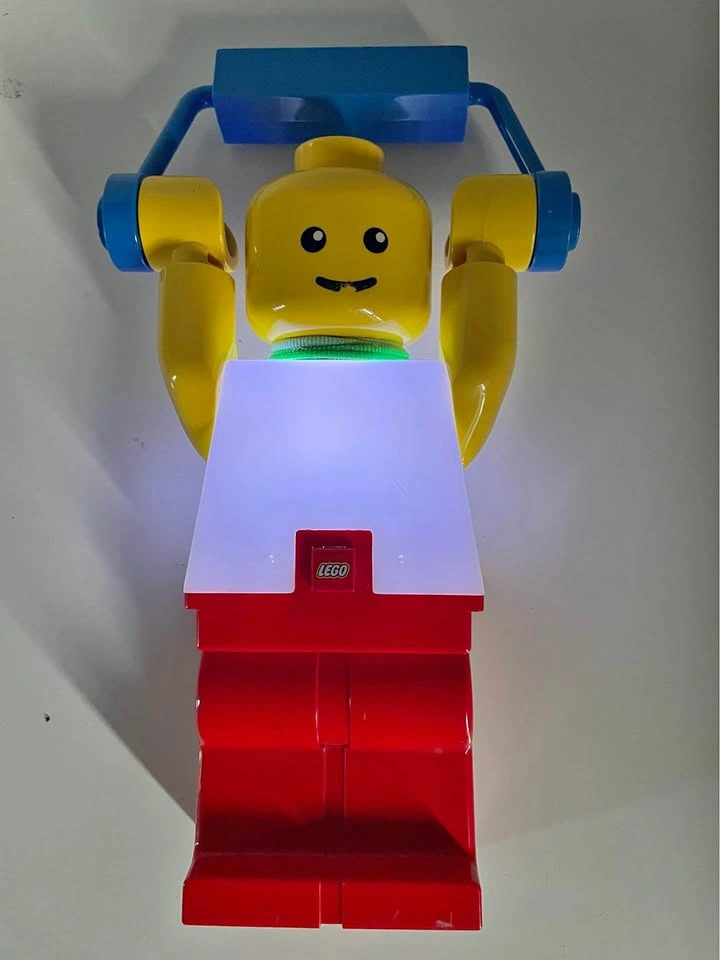 Vintage LEGO Minifigure LED Lantern (2009) - Fully Working!