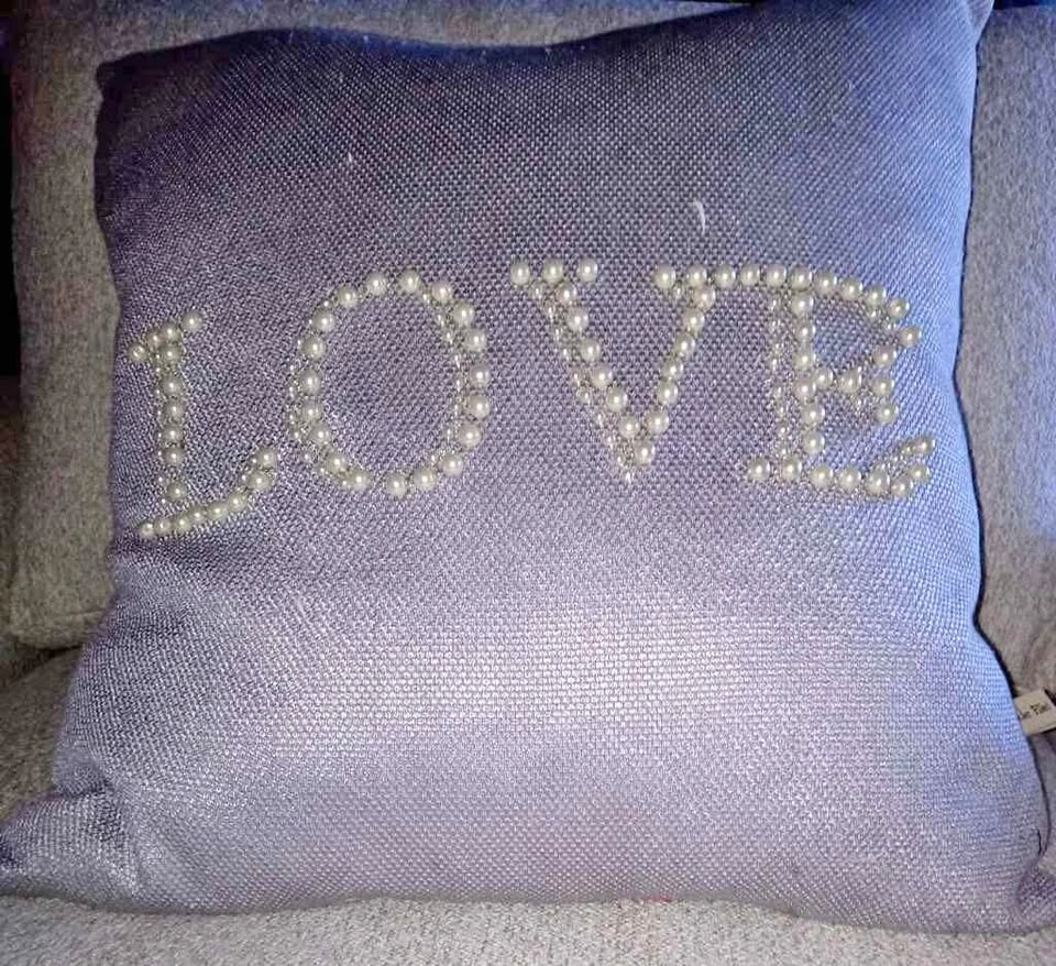 Down Filled Love Pillow