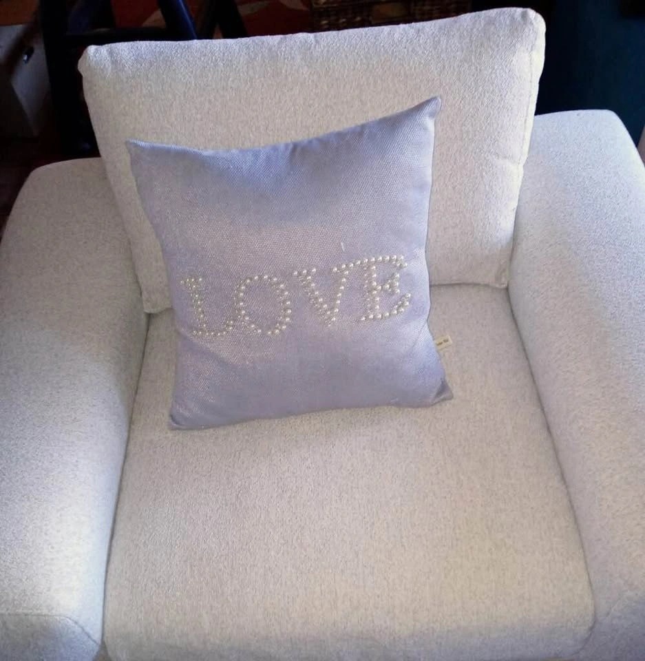 Down Filled Love Pillow - photo 3