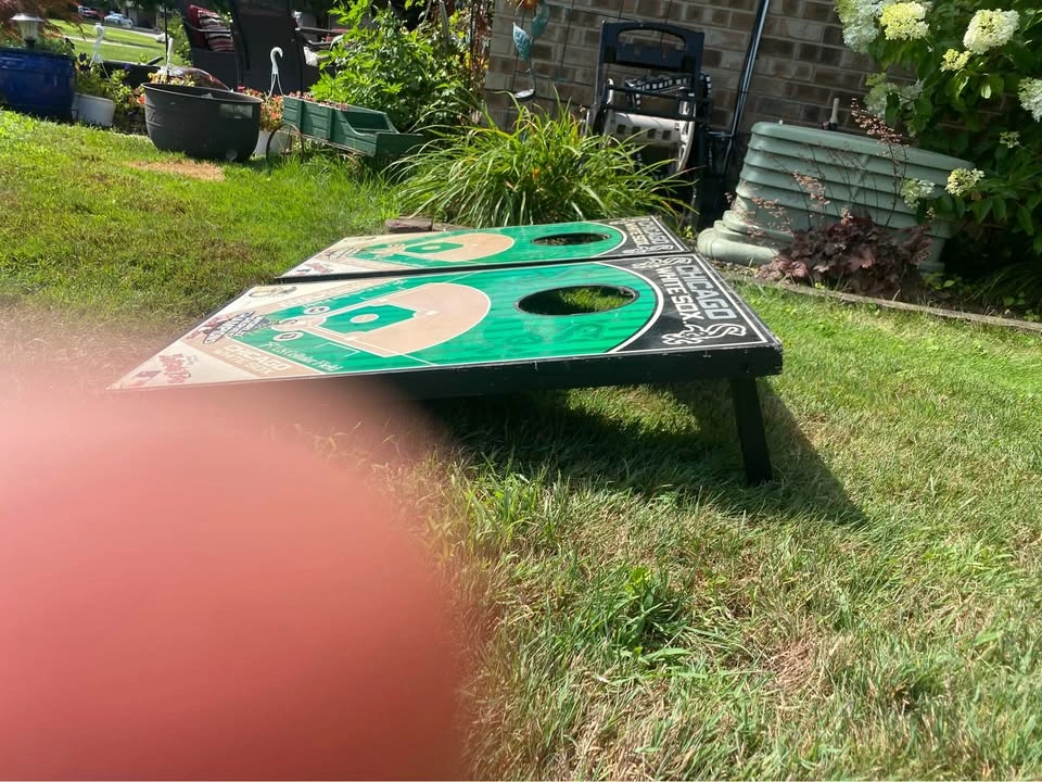 Vintage White Sox World Series Cornhole Bean Bag Game - photo 2