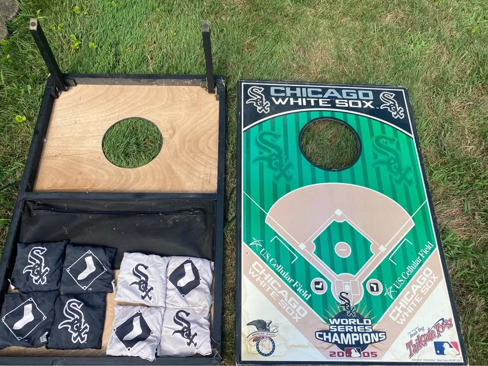 Vintage White Sox World Series Cornhole Bean Bag Game - photo 3