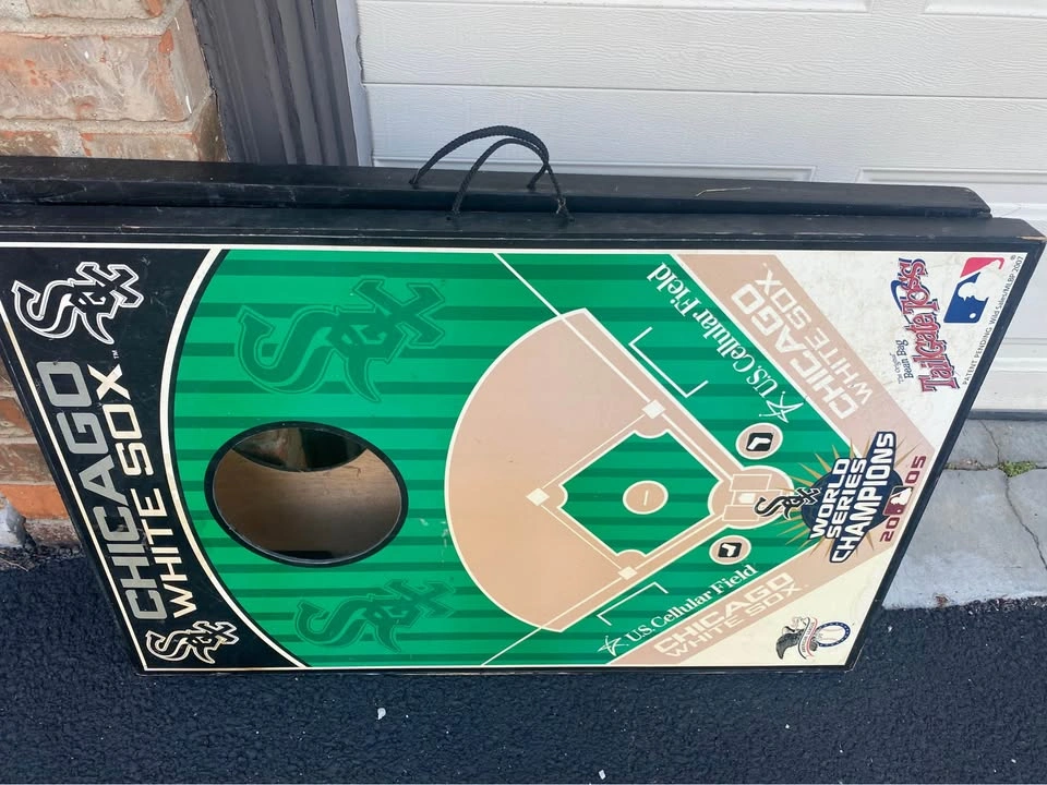 Vintage White Sox World Series Cornhole Bean Bag Game - photo 4
