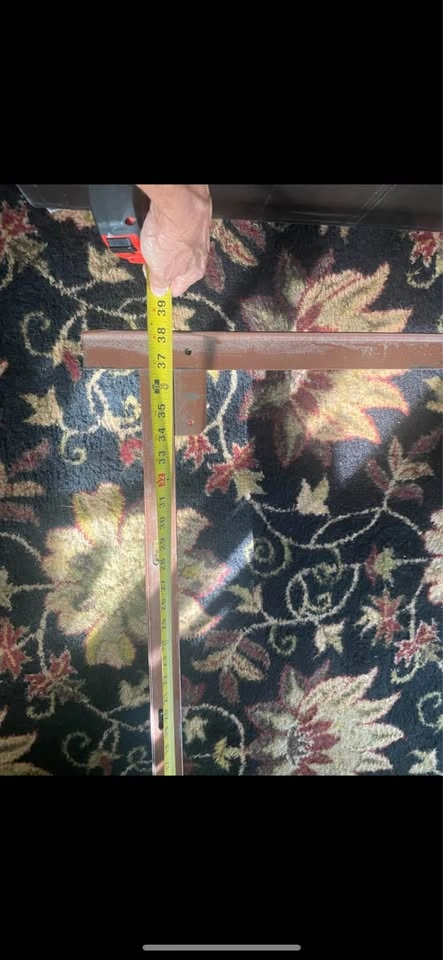 Twin Metal Bed Frame with Wheels - photo 2
