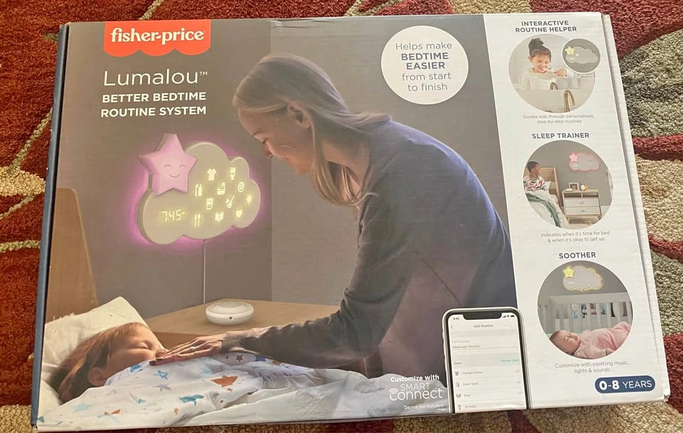 New Fisher-Price Lumalou Better Bedtime Routine System