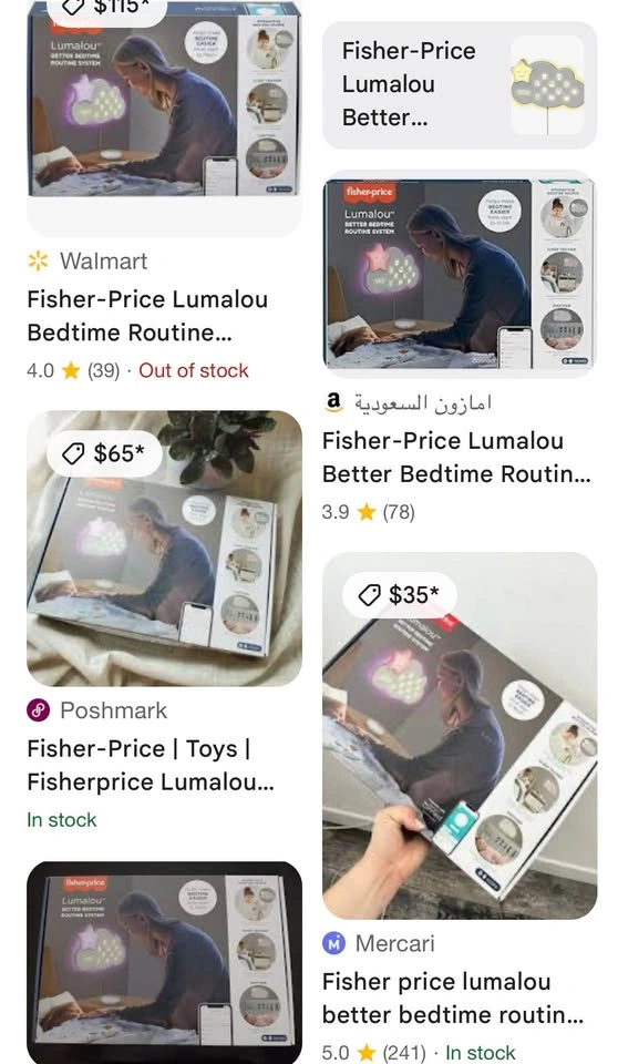 New Fisher-Price Lumalou Better Bedtime Routine System - photo 3