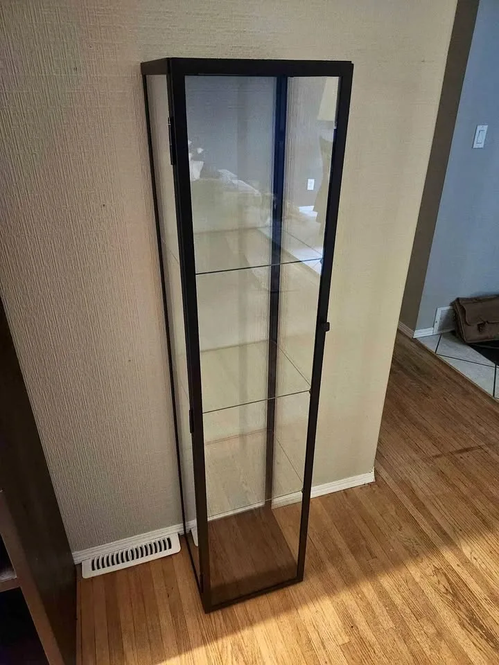 IKEA BLÅLIDEN Glass Display Cabinet / Curio Cabinet