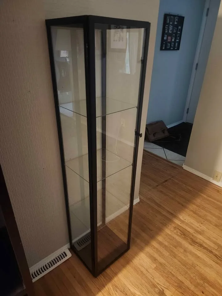 IKEA BLÅLIDEN Glass Display Cabinet / Curio Cabinet - photo 2