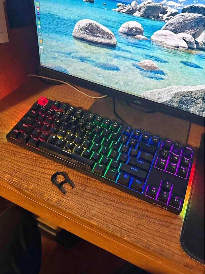 RGB Gaming Keyboard Red Switches