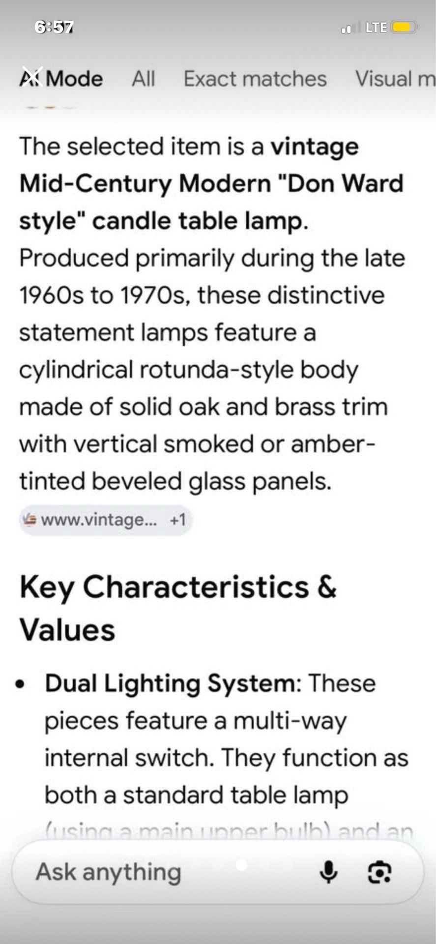 Vintage Lamp - photo 5