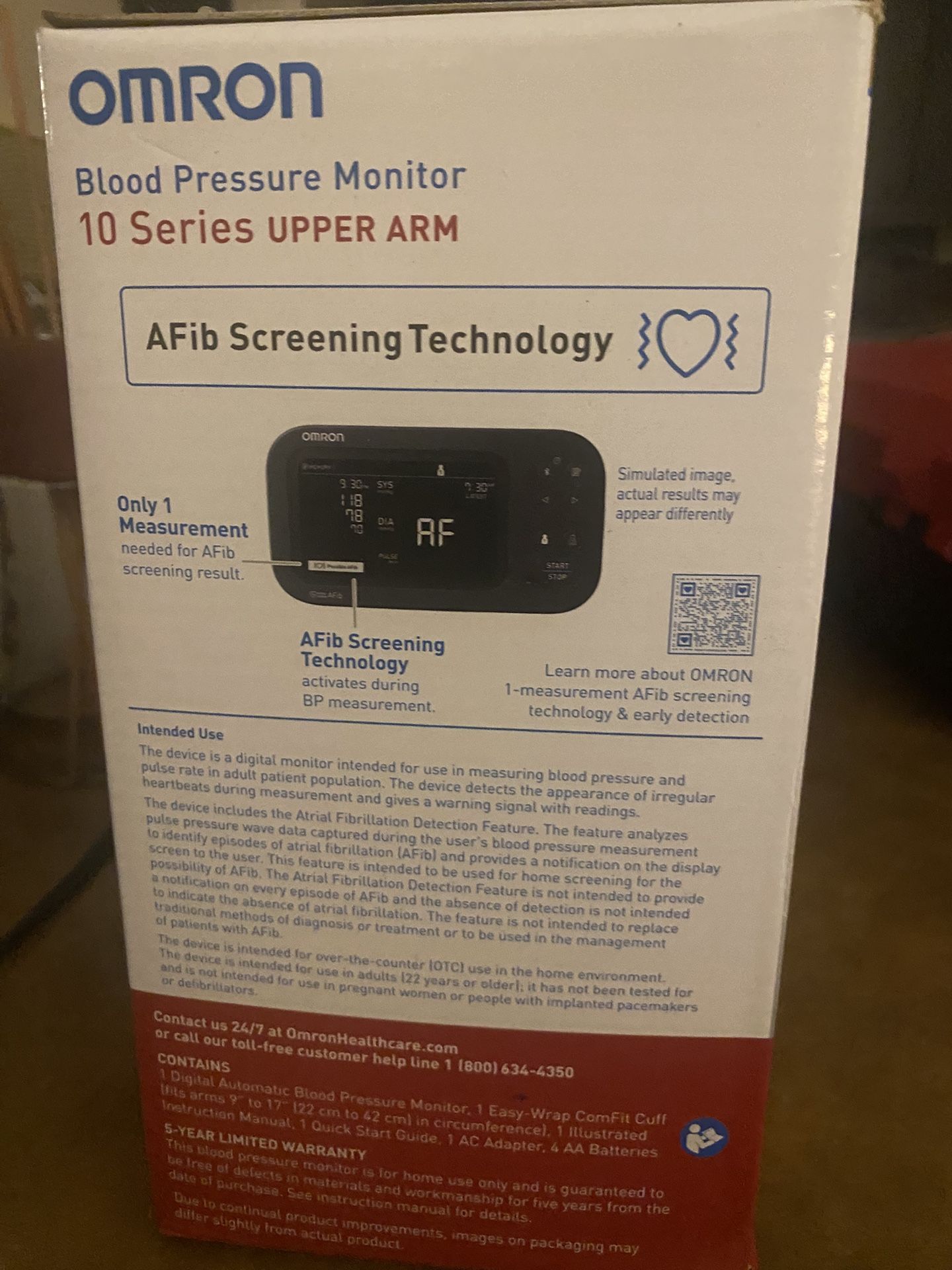 New Omron 10 Series Blood Pressure Monitor - photo 2