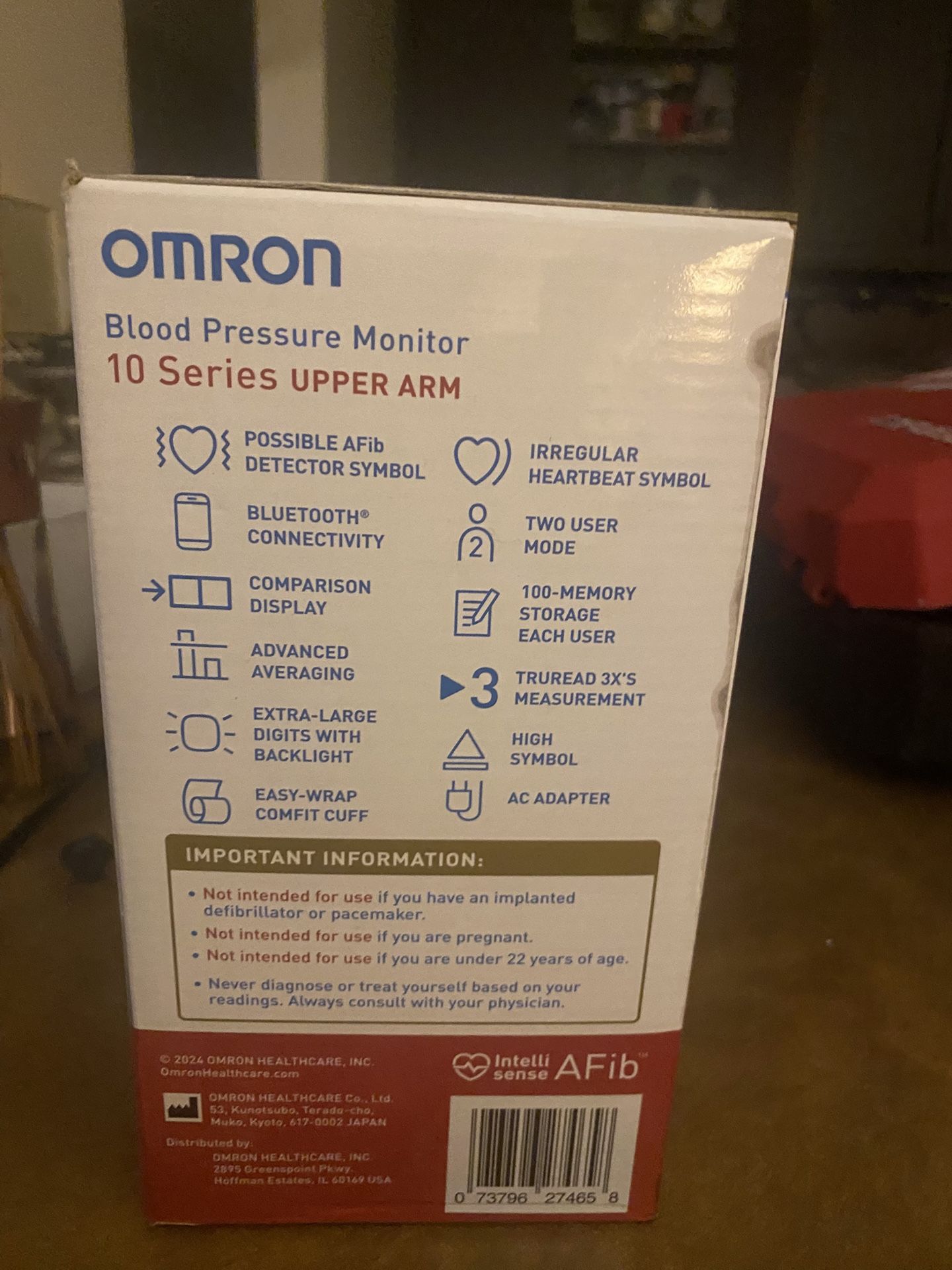 New Omron 10 Series Blood Pressure Monitor - photo 3