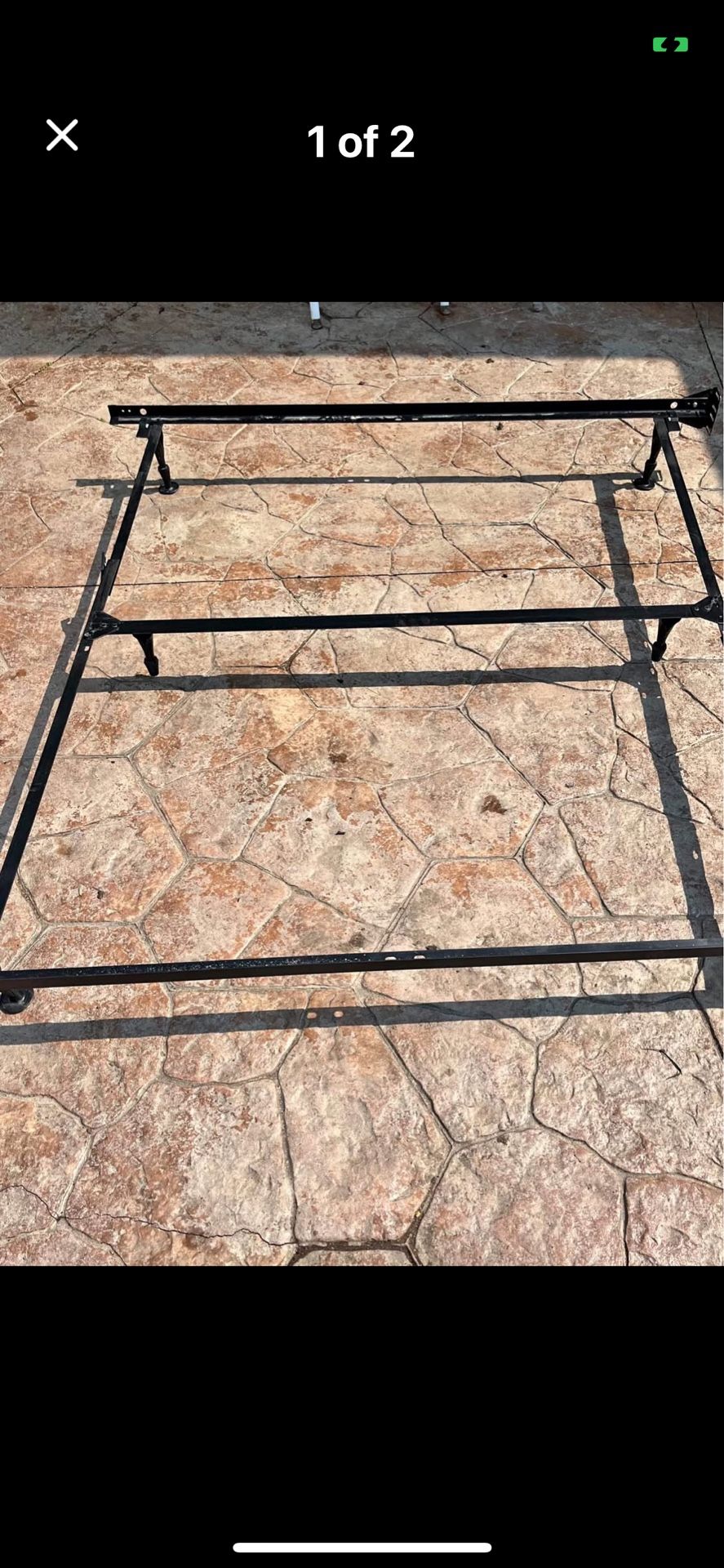 Queen-king Metal Bed Frame - photo 3
