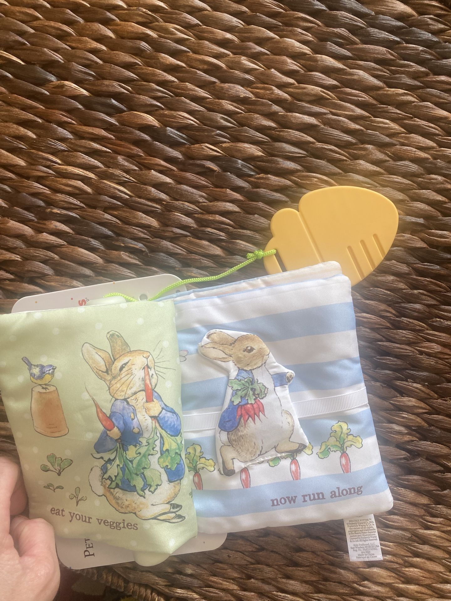 New Beatrix Harry Potter Rabbit Teether Book - photo 2