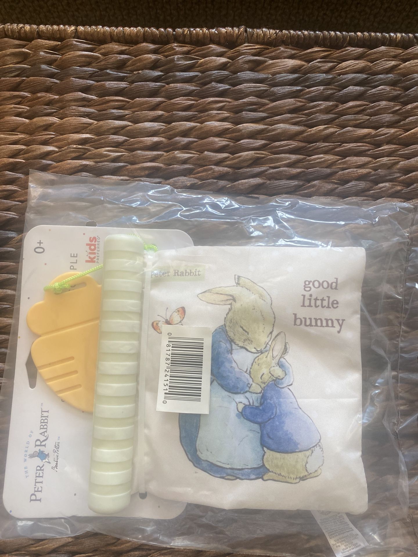 New Beatrix Harry Potter Rabbit Teether Book - photo 4