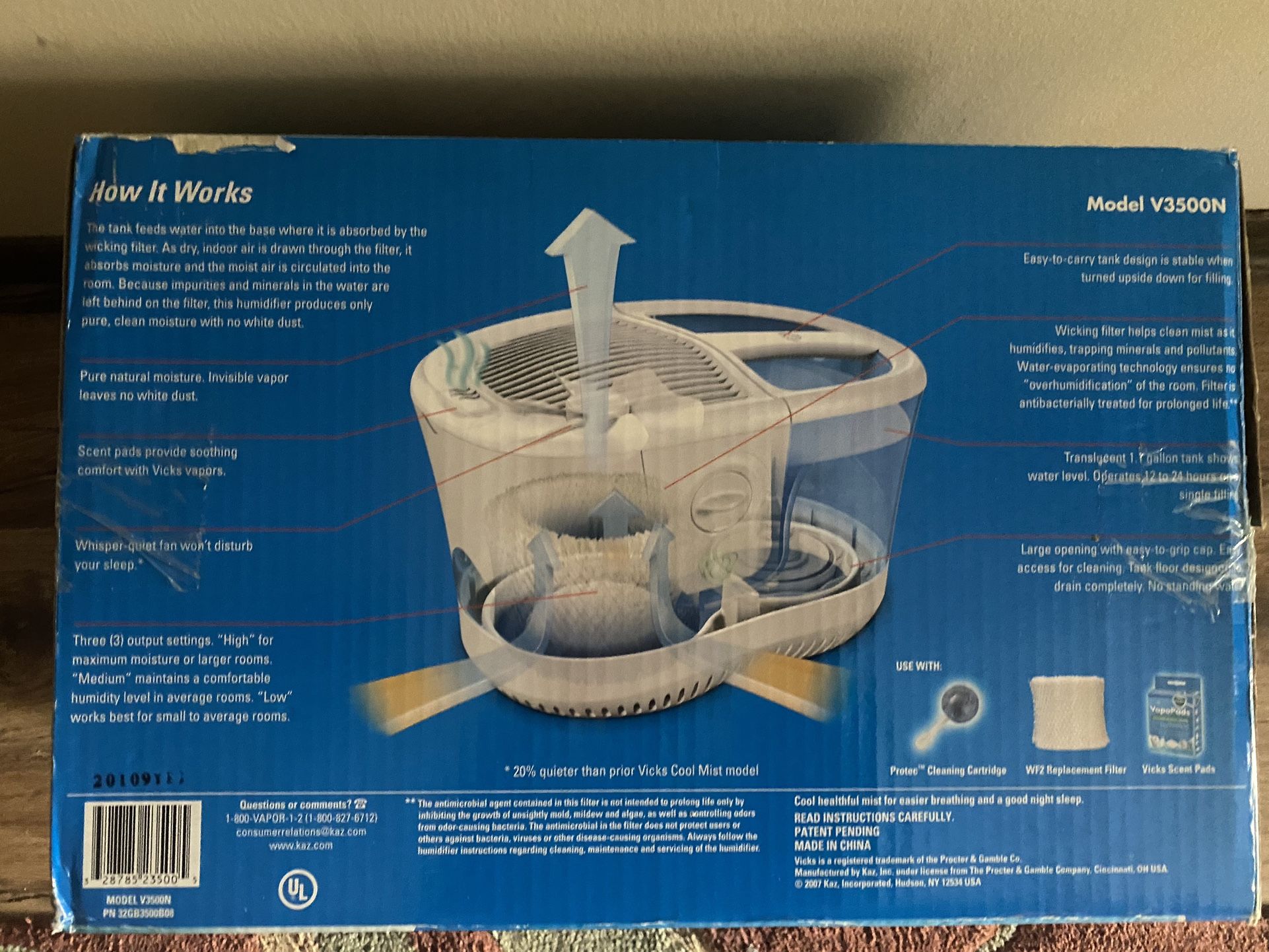Vicks Cool Moisture Humidifier - photo 2