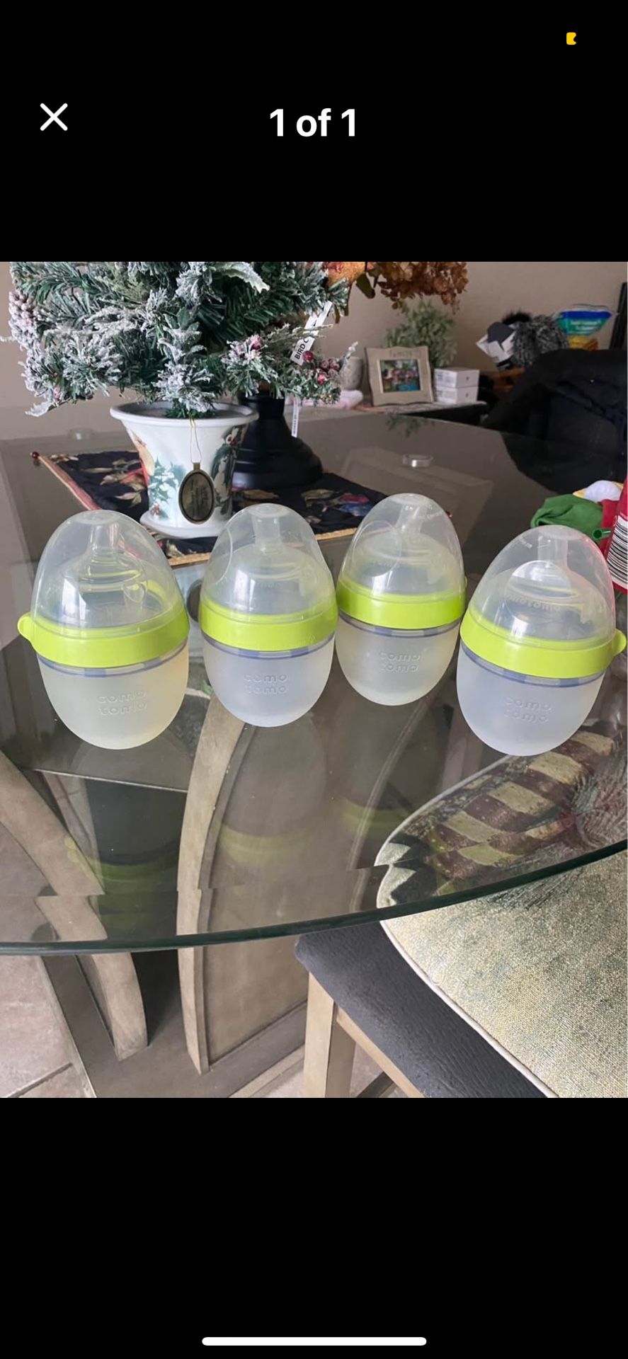 Comotomo 5 Oz Baby Bottles (4)