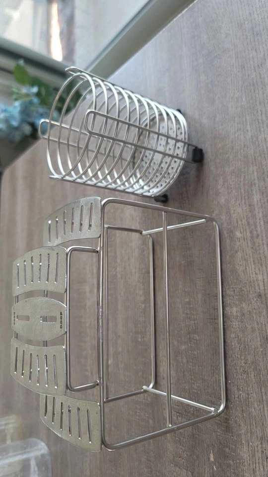 Stainless steel cutlery holder - photo 2