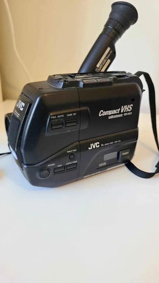 JVC GR-AX2 Compact VHS Camcorder - Powers On, No Playback thumbnail