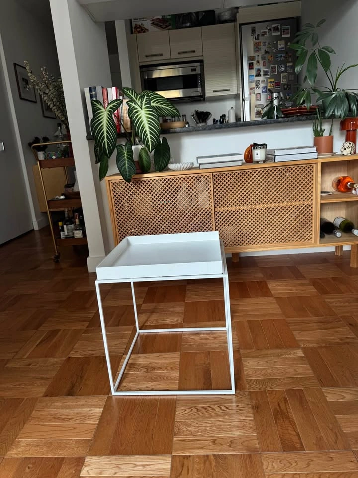 Hay Tray Side Table Matte White (DWR) - photo 3
