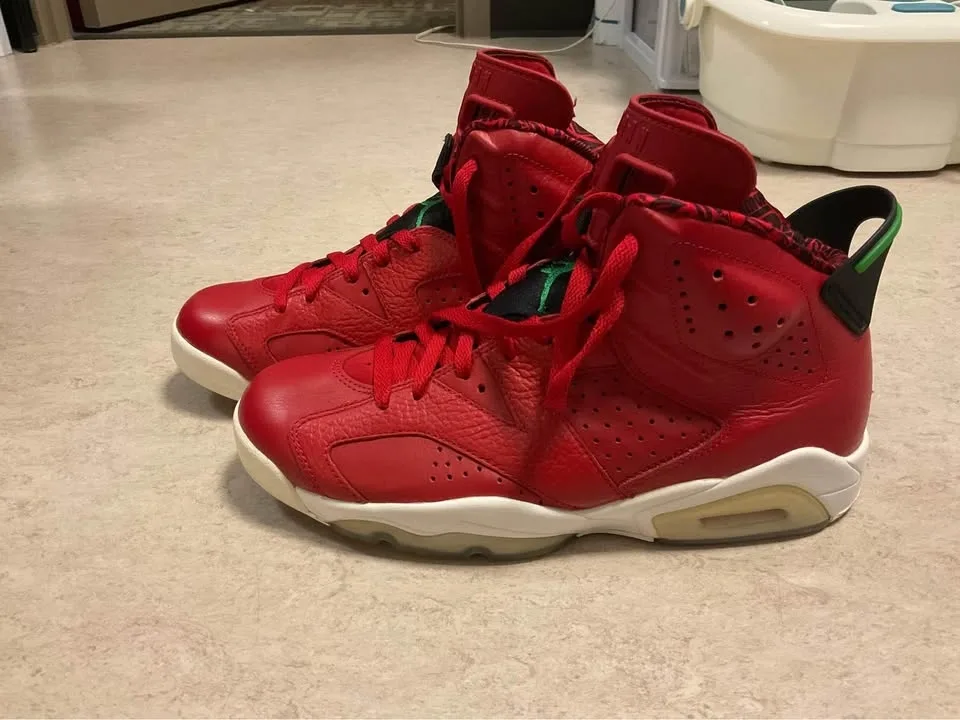 Mens Nike Air Jordan 6 Spizike History of Jordan Size 9 US - photo 4