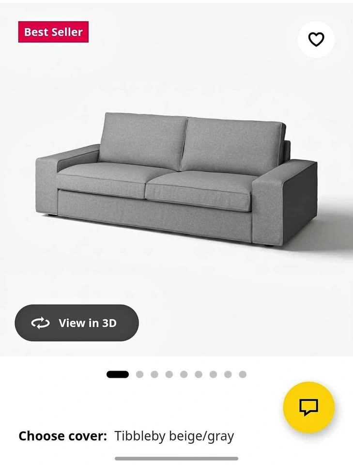 Couch / Sofa - Ikea Kivik