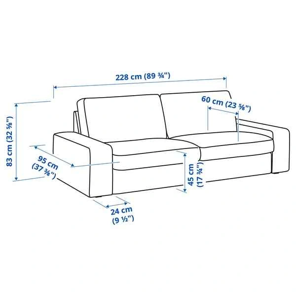 Couch / Sofa - Ikea Kivik - photo 5