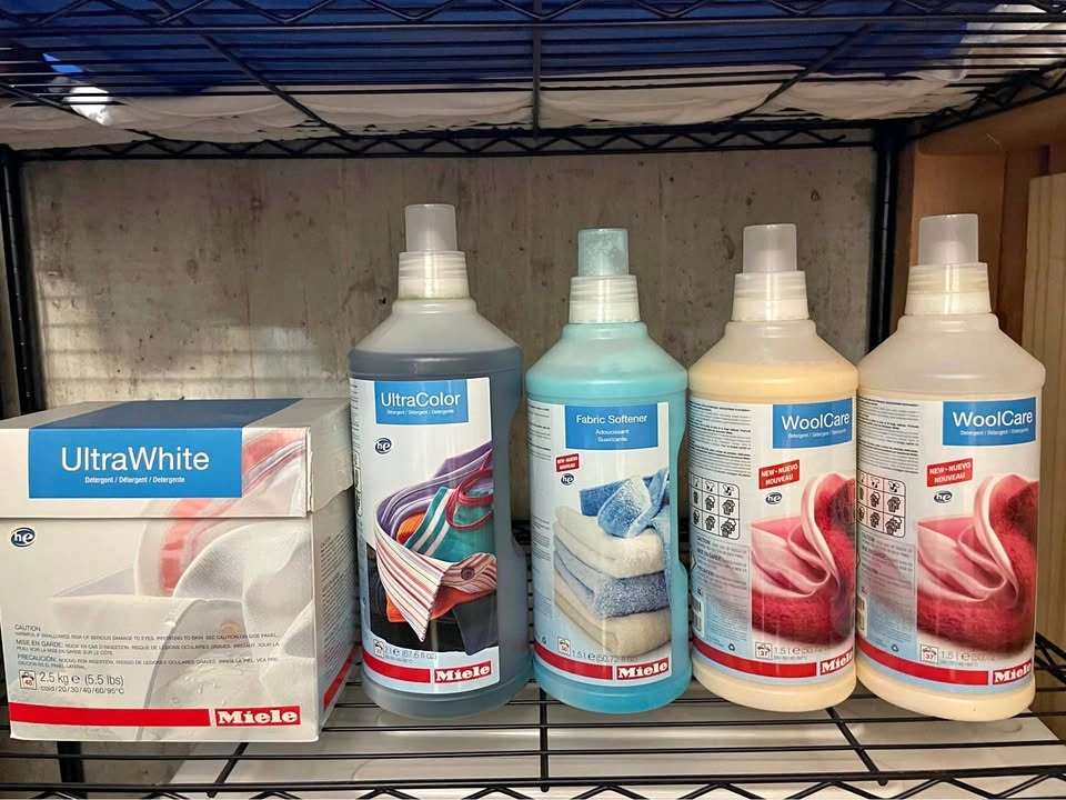 Miele Laundry Care Bundle – UltraWhite, UltraColor, Softener