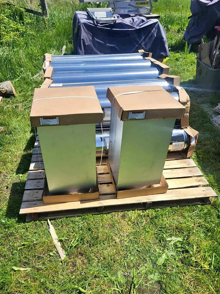 Everything needed to install a new Chimney